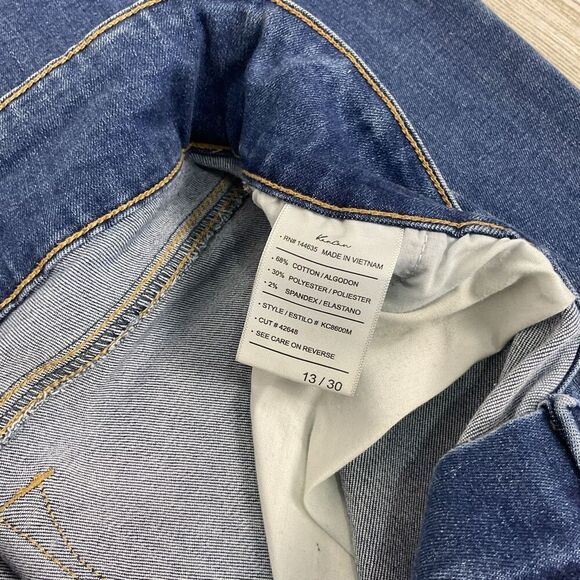 KanCan Matilda High Rise Jeans Size 13/30 Medium Wash Bootcut Stretch - Picture 9 of 10